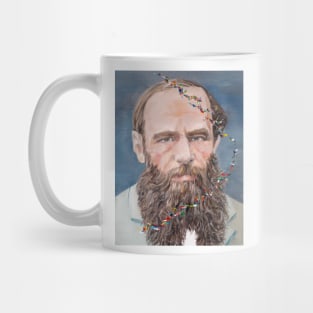 FYODOR DOSTOYEVSKY - oil portrait Mug